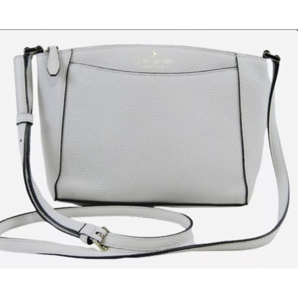 KATE SPADE Pebbled Leather Cross-Body Bag, (10"L x 7"H x 2"W) - Picture 7 of 9